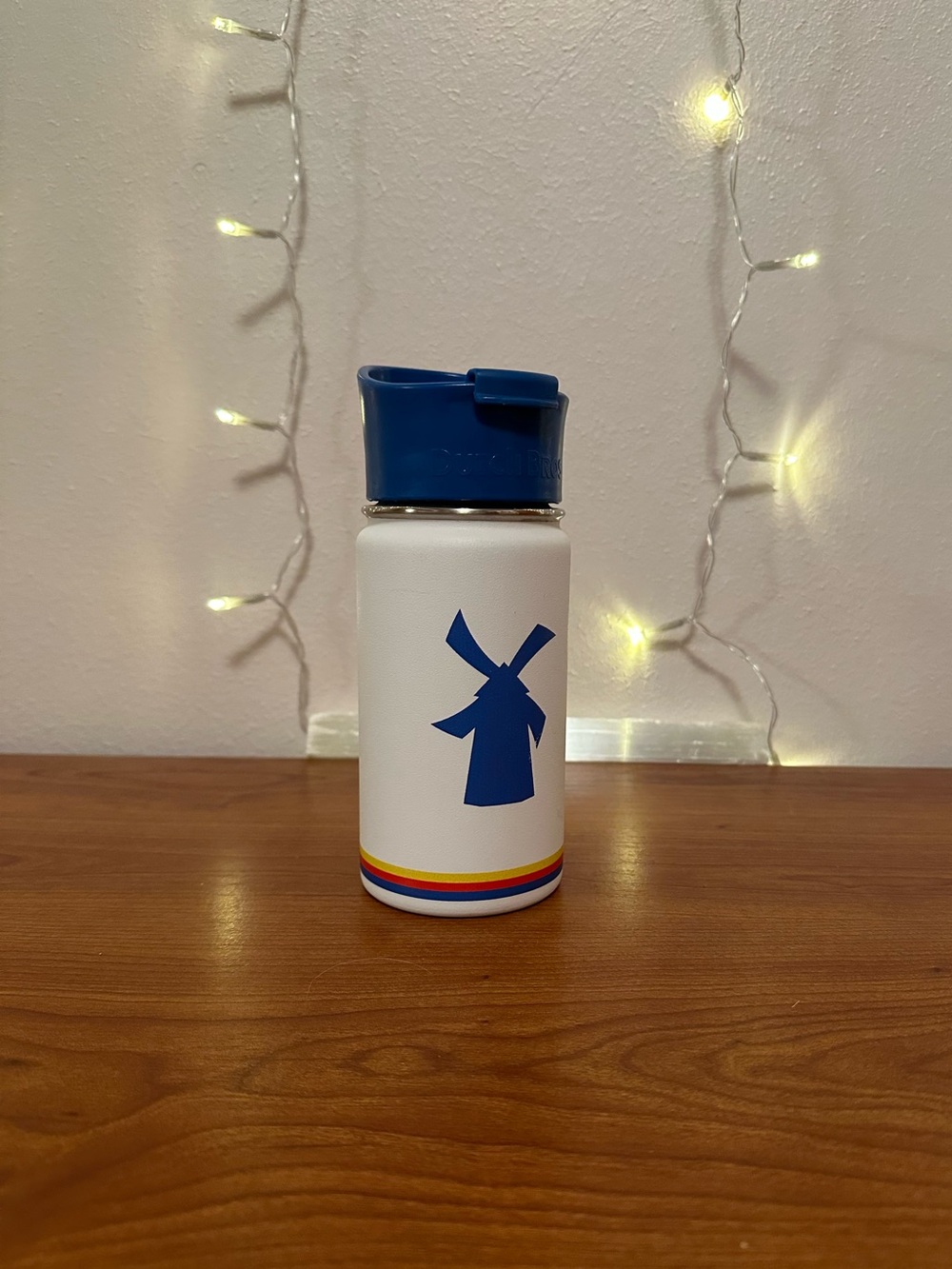 Dutch Bros mini water bottle